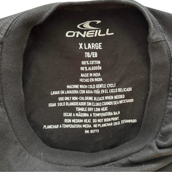O’NEILL - First In, Last Out - Surf Tee Shirt Men XL - Picture 5 of 6